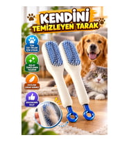 Evcil Hayvanlar İçin Kolay Temizlenen Tüy Temizleme Fırçası
