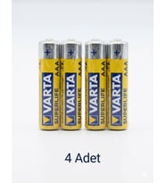 Varta Superlife Çinko AA İnce Pil 4 Adet