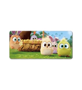 Azemax 70x30cm Civciv Desenli Oyuncu Mousepad kaydırmaz Taban Mousepad