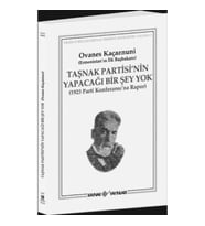 Taşnak Partisi’nin Yapacağı Bir Şey Yok