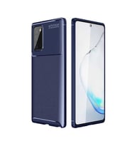 Samsung Galaxy Note 20 Kılıf Esnek Soft Karbon Tasarım Legion Serisi (Lacivert)