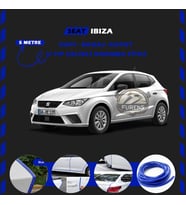 Seat Ibıza Oto Araç Kapı Koruma Fitili 5metre Parlak Mavi Renk