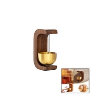 MIKNATISLI DEPREM ZİLİ - METAL DEKORATİF KAPI - DOLAP ZİLİ