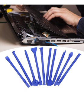 10'lu Elektronik Cihaz Tamir ve Kasa Açma Aparatı Seti - Mavi Plastik Açma-Ayırma Seti