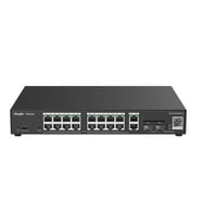 RUIJIE REYEE 16port RG-ES220GS-P GIGABIT 2-UPLINK 2-SFP 250W YÖNETİLEBİLİR POE SWITCH