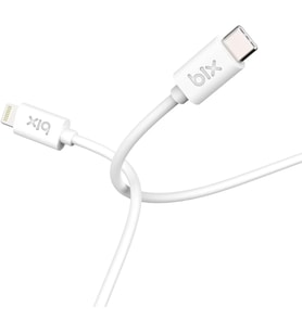 BX-IP01UC Type-C to Lightning 3A Hızlı Şarj ve Data Transfer Kablosu Beyaz 1 Metre