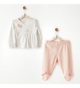 Andywawa Ac26534 Little Swan Love 2li Takım Salmon