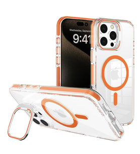 BİKAPAK MAGSPORT IPHONE 16 PRO MAX TURUNCU KAPAK
