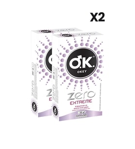 Okey Zero Extreme Prezervatif 10'lu x2 Adet