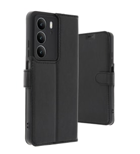 Realme C75 4G Uyumlu Trend S Plus Kapaklı Kılıf - Siyah