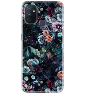 Kılıfland One Plus Nord N10 Kılıf Desenli Silikon Resimli Kapak Great Flowers Kılıf 1304