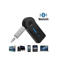 Yeni Nesil Bluetooth Aux Araç Kiti Siyah TV Tablet Telefon Araç Araba