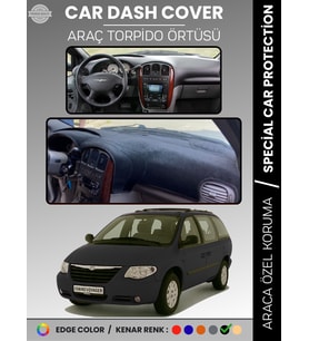 CHRYSLER GRAND VOYAGER (2002-2006) Torpido Örtüsü Ön Göğüs Koruma Torpido Koruma Tam Uyum