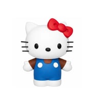 Hello Kitty Kırmızı Fiyonklu Dekoratif Figür – El Yapımı 3D Baskı Koleksiyon Oyuncak