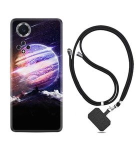 Huawei Nova Y70 Y90 Nova 9 SE  Kılıf Boyun Askılı Silikon Super Planet 1797