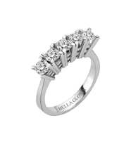 Bella Gloria 1.01ct Pırlanta Beştaş Alyans (AL15008)