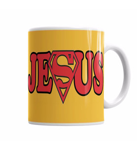 Super Jesus Kupa Bardak Porselen