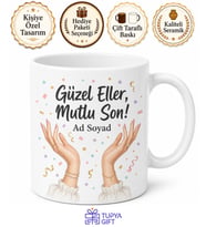 Tırnak Yeme Alışkanlığını Bırakanlara Güzel Eller Mutlu Son Kupa Bardak Hediye