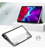 Lexroo Samsung Galaxy Tab S7 FE LTE SM-T730 T733 T736 T737 ile Uyumlu Kılıf 2 Farklı Stand Olabilen