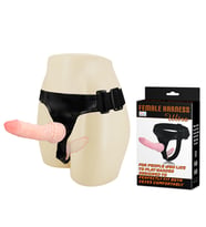 Pretty Love Harness Ultra Çift Taraflı Içi Dolu Belden Bağlamalı Protez Penis