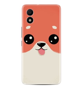 TCL 303 Kılıf Silikon Desen Özel Seri Sevimli Köpek 1731