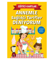 Eğitici Kartlar-annemle Sağlıklı Tarifler Deniyorum