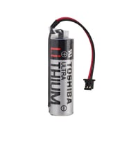 ER6VC-119A 3.6V AA Size Lithium Pil - Siyah Soket