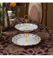 Karaca Royal Bone Diana Katlı Kurabiyelik Gold