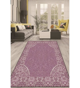 Dijital Kaymaz Taban Yıkanabilir Modern Renkli Salon Halısı Mutfak Halısı Yolluk ND-HT-1502 (Çok Renkli)