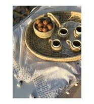 Vanilla Hasır Türk Kahvesi Bardağı (6 parça) _ 6'lı set