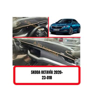 Skoda Octavia 2020 3d Torpido Koruma Kılıfı - Koruyucu Halı Kaplama / A3d / 3d