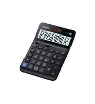 CASİO D-120 F MASA ÜSTÜ HESAP MAKİNESİ 12 HANE SİYAH ORTA BOY (TAX KUR HESAPLAMA)