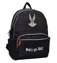 Looney Bugs Bunny  Okul Çantasi 4 Bölmeli 1420 (Siyah)