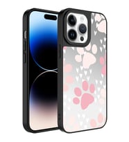 Apple iPhone 14 Pro Max Kılıf Aynalı Desenli Kamera Korumalı Parlak Zore Mirror Kılıf Pati