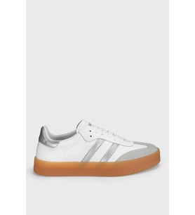 Lufian Davıd Erkek Deri Sneaker Ayakkabı Beyaz
