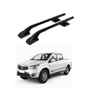 SSANGYONG KORANDO SPORTS ARA ATKISIZ TAVAN ÇITASI KROM VE SİYAH (Siyah)