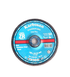 Karbosan 180 x 22 Premıumline Flap ZR SD 60 Kum 10 Adet
