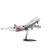 HEDİYELİK-MAKET UÇAKLAR-ASIANA-ÖLÇEK : 1:160 47 CM-JB747-400ASIANA