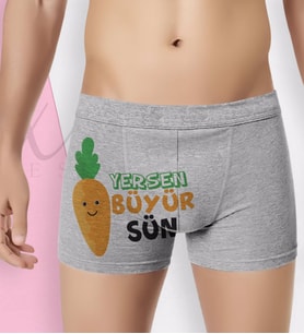 BK Gift Özel Tasarım Eğlenceli Erkek Boxer Serisi - Model 46