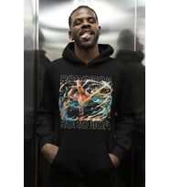 Roronoa Zoro Baskılı Unisex Oversize One Piece Anime Karakter Hoodie