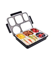 Backpacker 5 Bölmeli Sızdırmaz Yemek Kabı 1600ML (Çok Renkli)