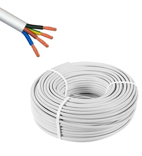 Ayt Powermaster 4x0.75 TTR Kablo 100 Metre İç Mekan Elektrik Tesisat Aydınlatma Kablosu