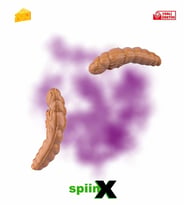 SPIINX PUPA SİLİKON YEM 35MM 12Lİ PEYNİR AROMALI RENK: COFFEE 24