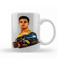 Low Poly Lando Norris Kupa Bardak Porselen