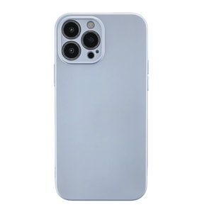 iPhone 13 Pro Kılıf Nano içi Kadife Silikon - Sky Blue