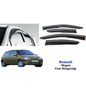 Renault Clio 2 HB Mugen Cam Kenar Rüzgarlığı 1997-2005