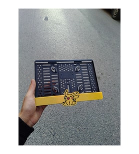 Motorsiklet Pleksi Plakalık