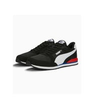 Puma ST Runner v3 Mesh Unisex Sneaker Ayakkabı Siyah Beyaz 36-40 (Siyah - Beyaz)