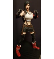 Final Fantasy 7 Tifa Lockhart Figür Final Fantasy 7 Prenses Rosa Obje Büyük Boy 25CM