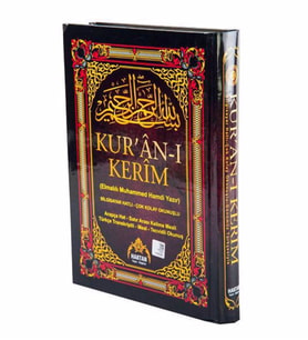 Haktan Orta Boy Kuranı Kerim Kelime Meal 5 Özellikli H-18
